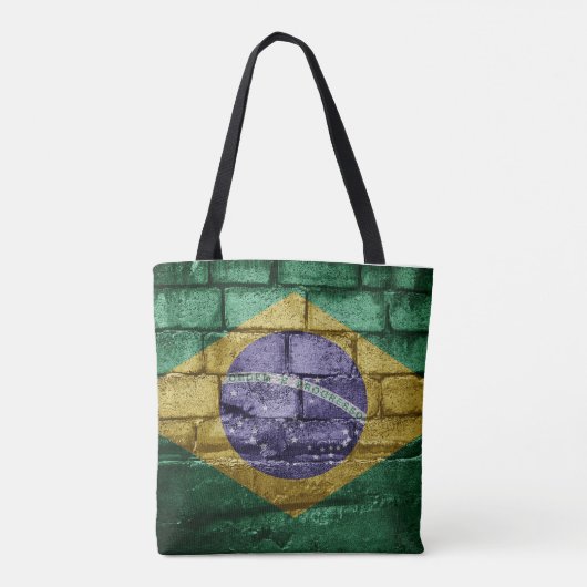 Tote Bag Drapeau du Brésil (Dos)