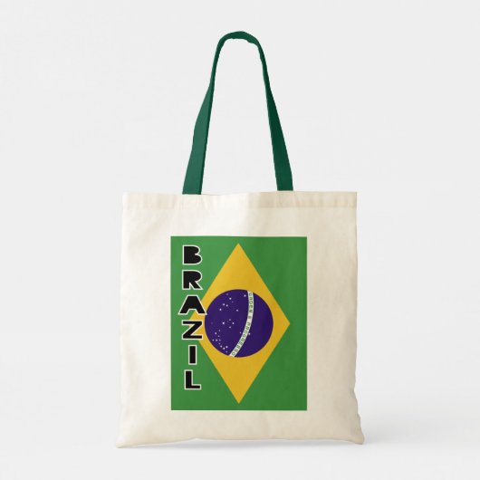 Tote Bag Drapeau du Brésil (Dos)