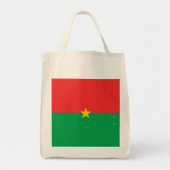 Tote Bag drapeau du Burkina Faso (Devant)