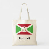 Tote Bag Drapeau du Burundi (Dos)