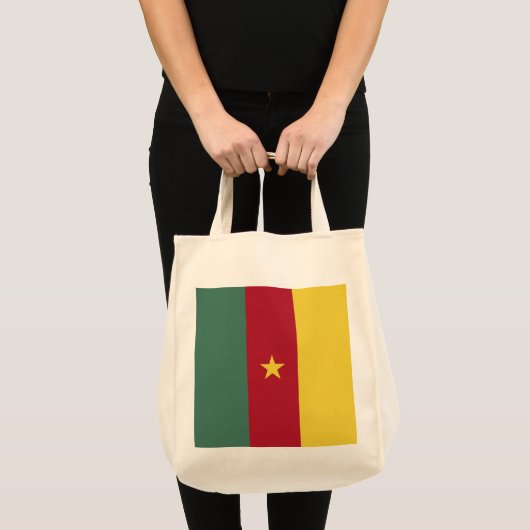 Tote Bag drapeau du Cameroun (Devant (produit))
