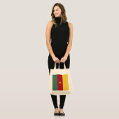 Tote Bag drapeau du Cameroun (Devant (modèle))