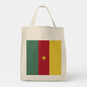 Tote Bag drapeau du Cameroun (Dos)