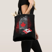 Tote Bag Drapeau du Canada (De près)