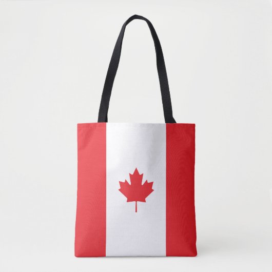 Tote Bag Drapeau du Canada (Devant)