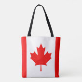Tote Bag Drapeau du Canada (Dos)