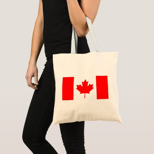 Tote Bag Drapeau du Canada (Devant (produit))