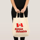 Tote Bag Drapeau du Canada - Colombie-Britannique (Devant (produit))