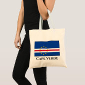 Tote Bag Drapeau du Cap-Vert (Devant (produit))