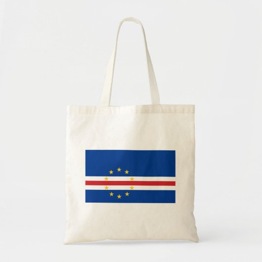 Tote Bag Drapeau du Cap-Vert (Devant)