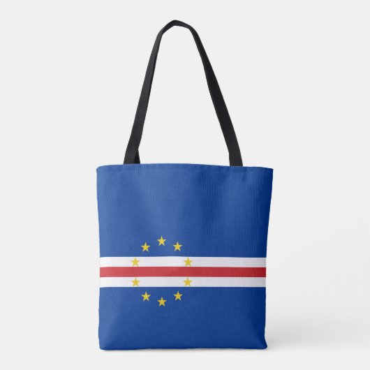 Tote Bag Drapeau du Cap-Vert (Dos)
