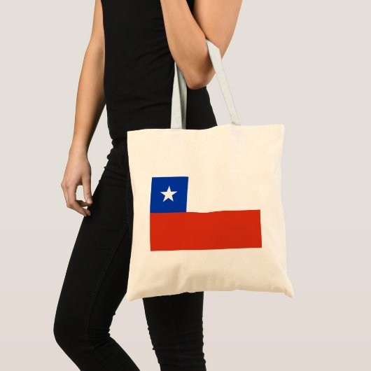 Tote Bag Drapeau du Chili (Devant (produit))