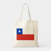 Tote Bag Drapeau du Chili (Dos)