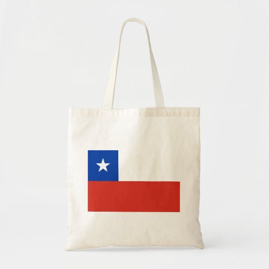 Tote Bag Drapeau du Chili (Devant)