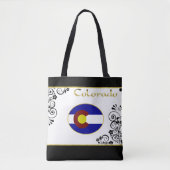 Tote Bag Drapeau du Colorado (Devant)