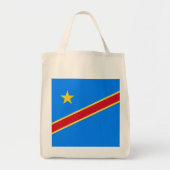 Tote Bag Drapeau du Congo (Devant)