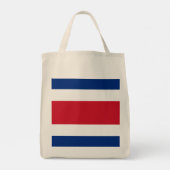 Tote Bag Drapeau du Costa Rica (Dos)