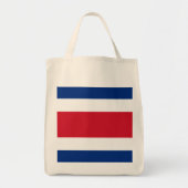 Tote Bag Drapeau du Costa Rica (Devant)