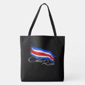 Tote Bag Drapeau du Costa Rica (Devant)