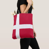 Tote Bag Drapeau du Danemark (De près)
