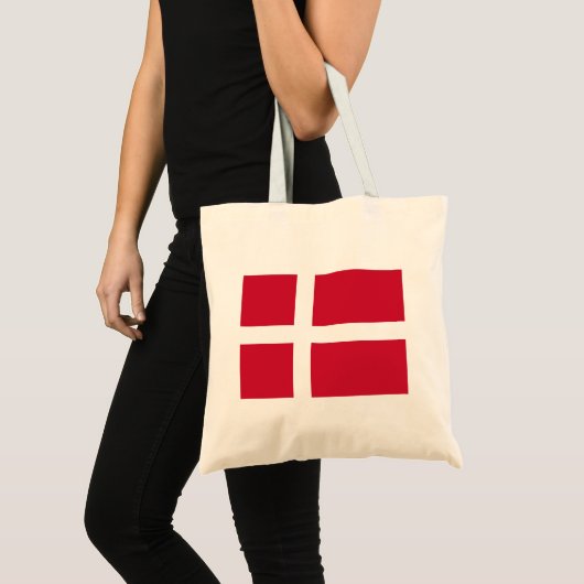 Tote Bag Drapeau du Danemark (Devant (produit))