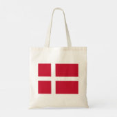 Tote Bag Drapeau du Danemark (Dos)