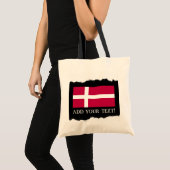Tote Bag Drapeau du Danemark (Devant (produit))
