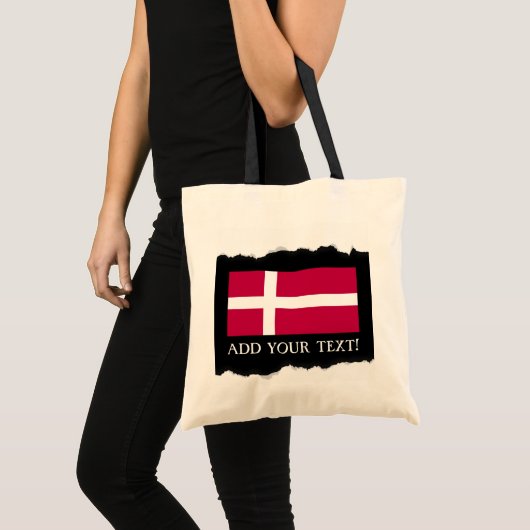 Tote Bag Drapeau du Danemark (Devant (produit))