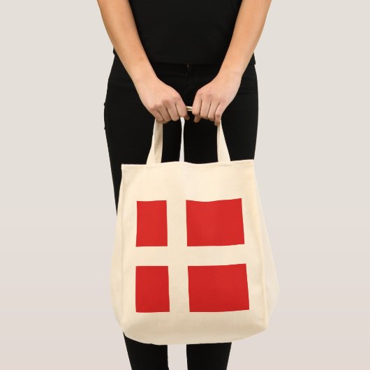 Tote Bag Drapeau du Danemark (Devant (produit))