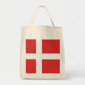 Tote Bag Drapeau du Danemark (Devant)