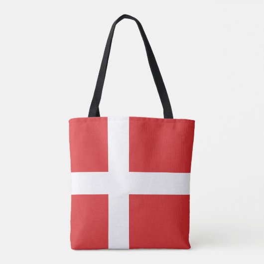 Tote Bag Drapeau du Danemark (Dos)