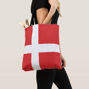 Tote Bag Drapeau du Danemark