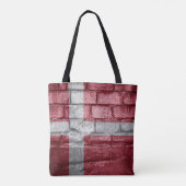Tote Bag Drapeau du Danemark (Dos)