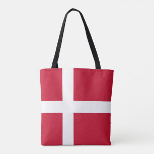 Tote Bag Drapeau du Danemark