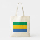 Tote Bag Drapeau du Gabon (Dos)