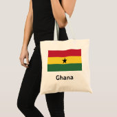 Tote Bag Drapeau du Ghana (Devant (produit))