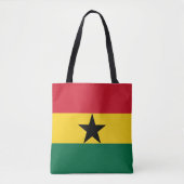 Tote Bag Drapeau du Ghana (Devant)