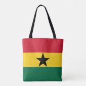 Tote Bag Drapeau du Ghana (Dos)