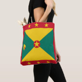 Tote Bag Drapeau du Grenada (De près)