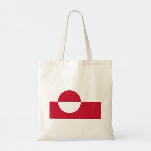 Tote Bag Drapeau du Groenland (Dos)