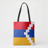 Tote Bag Drapeau du Haut-Karabagh (Devant)