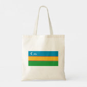 Tote Bag Drapeau du Karakalpakstan (Dos)
