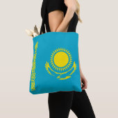 Tote Bag Drapeau du Kazakhstan (De près)