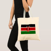 Tote Bag Drapeau du Kenya (Devant (produit))