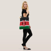 Tote Bag Drapeau du Kenya (Sur le modèle)