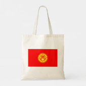 Tote Bag Drapeau du Kirghizistan (Dos)