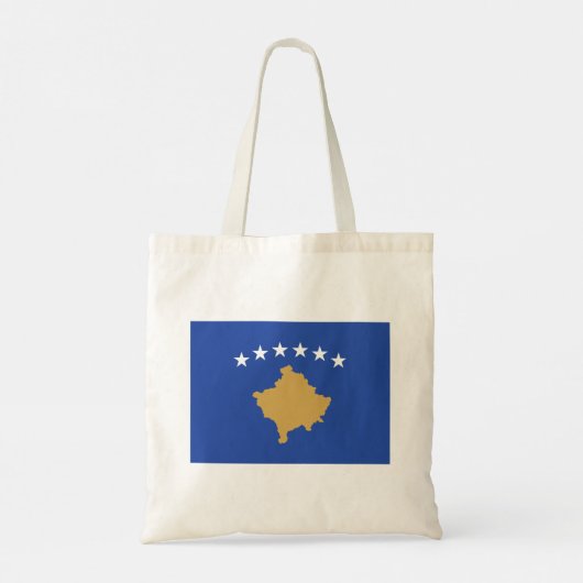 Tote Bag Drapeau du Kosovo (Dos)