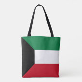 Tote Bag Drapeau du Koweït (Dos)