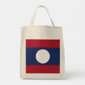 Tote Bag Drapeau du Laos (Dos)