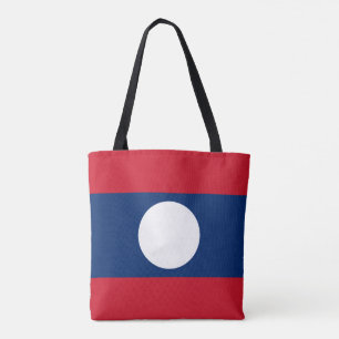 Tote Bag Drapeau du Laos